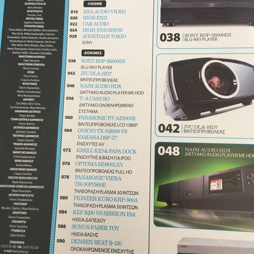 Ixos Eikona magazine issue 429 December 2008 used