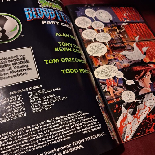 Spawn Blood Feud Issue #1 (1995) new, foreign