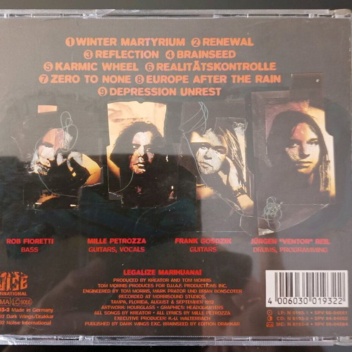 Kreator Renewal CD like new, metal