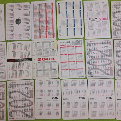 Calendar collection like new