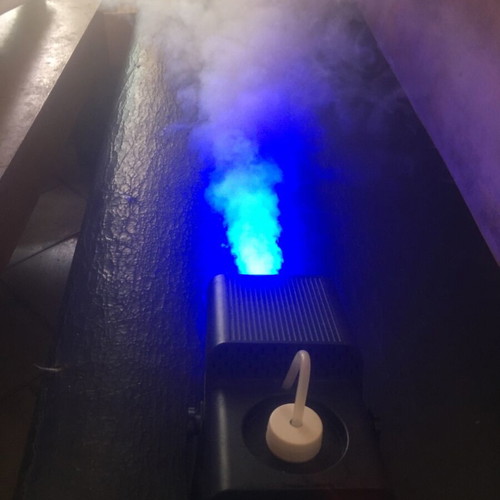 Smoke machine with liquid like new, 3.5L filler