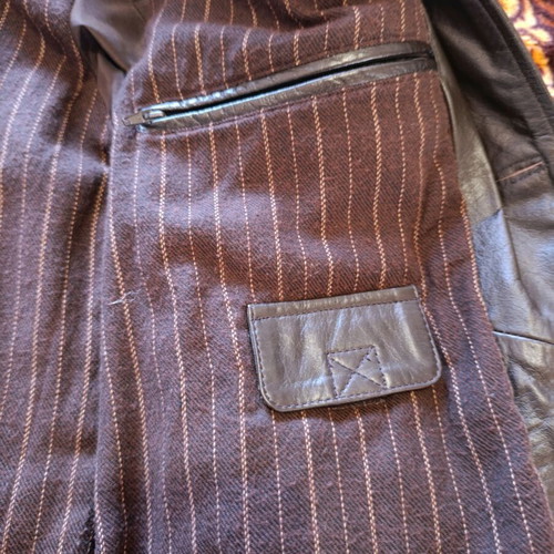 Men's leather jacket TCM like new, size M