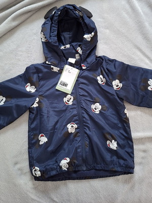 H&M Παιδικό μπουφάν με μοτίβα Mickey Mouse, καινούργιο, μέγεθος 92 εκ.