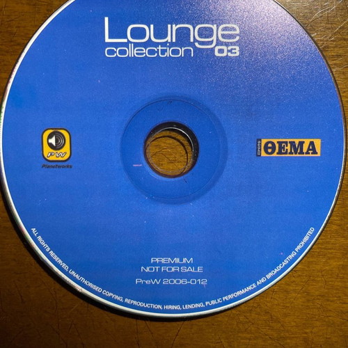 Lounge collection vol 3 CD in like new condition