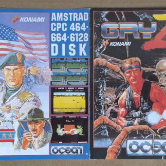 Combat School (Ocean) Amstrad Disk used