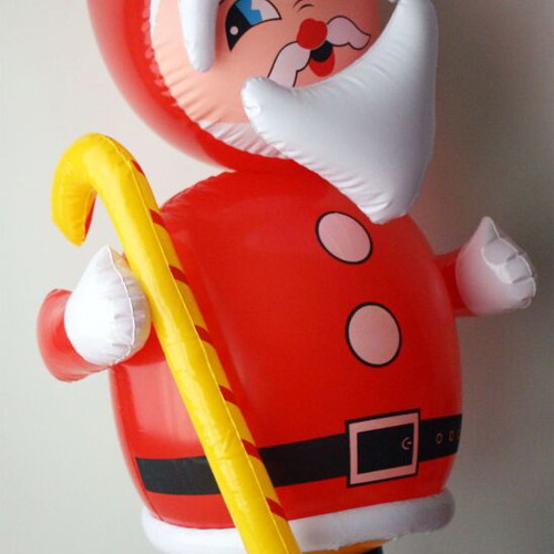 Vintage 80's Large Inflatable Santa Claus 112cm New