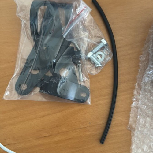 Cafe Racer LED motorcycle headlight new with accessories