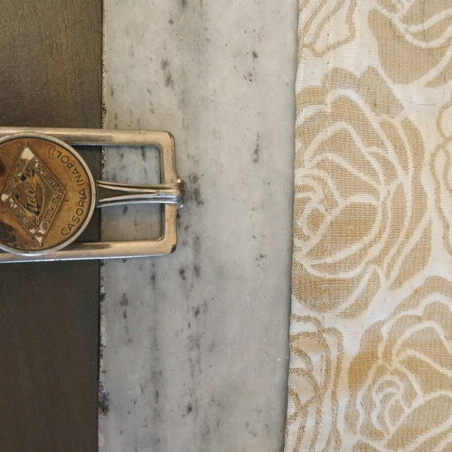 Silver old money clip like new