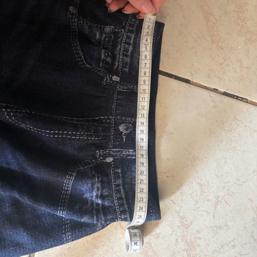 Set of 2 women's pants used, aggressive vintage culture chino and blue leggings