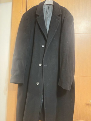 Woolen men's coat all wool like new