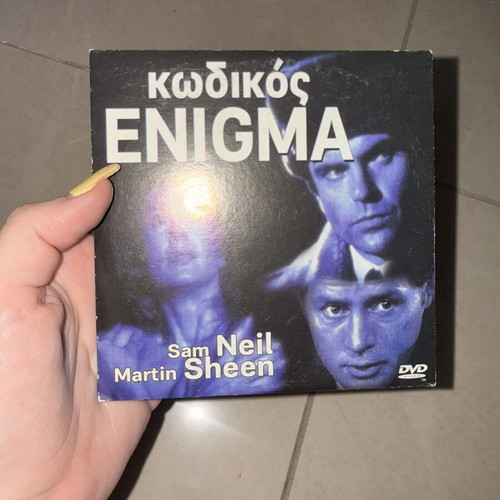 Enigma DVD new, adventure crime with subtitles