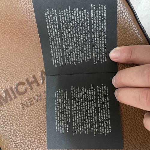 Michael Kors men's bag new