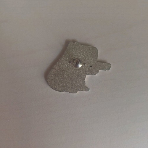 Capybara pin used, about 2.5 cm