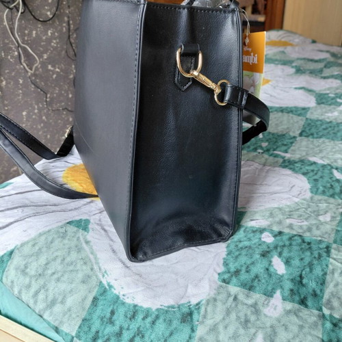 Disney Bambi Black Shoulder Bag new, eco leather
