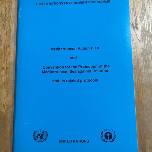 Mediterranean Action Plan and Convention for the Protection of the Mediterranean Sea like new
