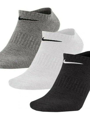 Nike Κοντές Αθλητικές Κάλτσες Everyday Lightweight 3 Ζεύγη 45-50