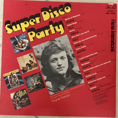 Super Disco Party vinyl LP mint condition, Greek edition 1978