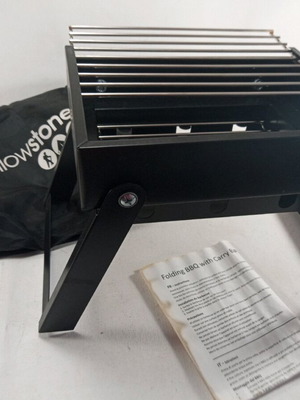 Yellowstone portable grill 24x19 cm new with carrying case