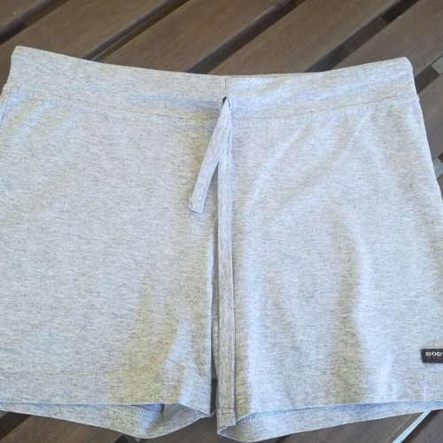 Cotton shorts Bodymove medium size like new, grey melange