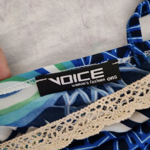 Voice summer dress like new, blue