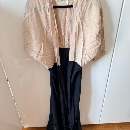 Nidodileda kimono like new, black and beige