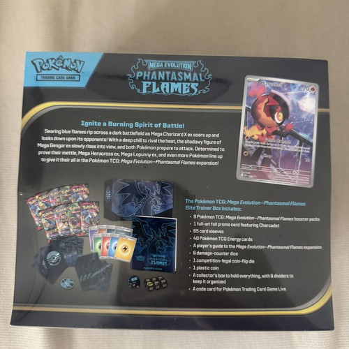 Phantasmal Flames Elite Trainer Box new