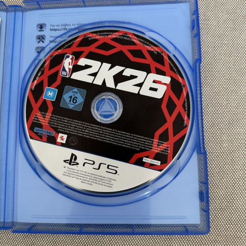 NBA 2K26 PS5 game like new, sports