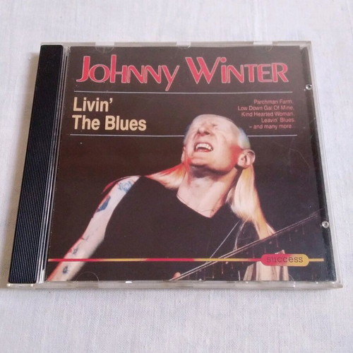 Johnny Winter Livin' The Blues CD like new