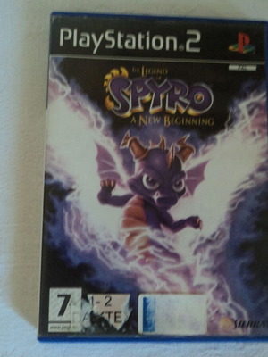 The Legend of Spyro A New Beginning PS2 παιχνίδι μεταχειρισμένο, χωρίς φυλλάδιο