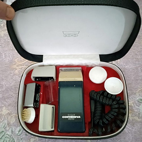 Combina 100 vintage hair cutting, shaving and massage machine like new