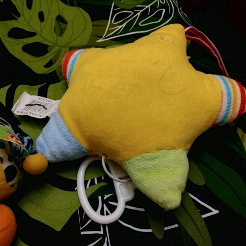 Plush toys used, set of 3 pieces