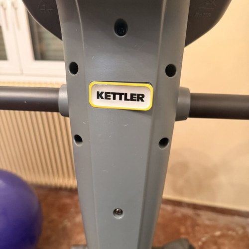 Kettler stationary exercise bike used with front wheels