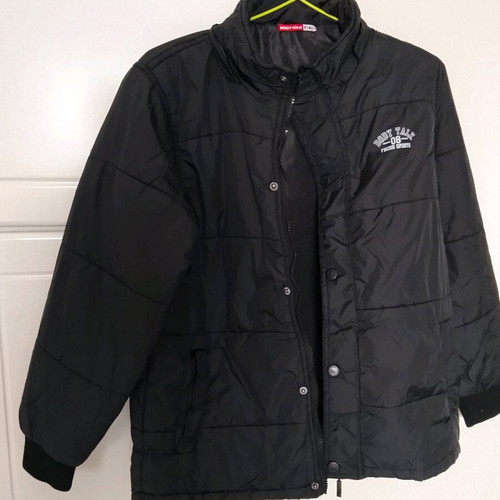 BodyTalk Kids Puffer Jacket Black Like New, Size 14