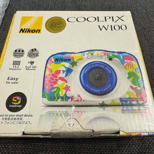 Nikon Coolpix W100 like new, in original box