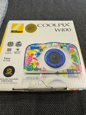 Nikon Coolpix W100 like new, in original box
