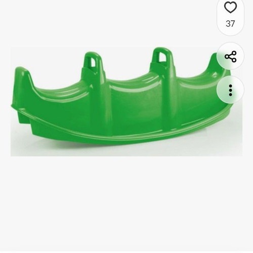 Children's seesaw like new, yellow color