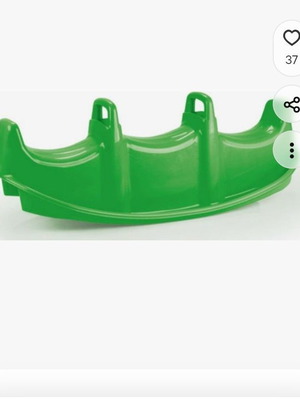 Children's seesaw like new, yellow color