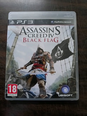 Assassin's Creed IV Black Flag PS3 game like new with case and booklet