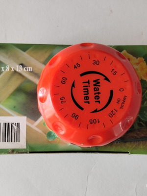 Water timer χειροκίνητος, καινούργιος, χωρίς μπαταρία