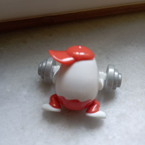 Kinderino Weightlifter 2013 figure like new
