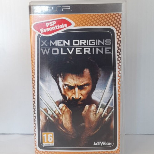 X-Men Origins Wolverine PSP game like new, English version, complete with manual