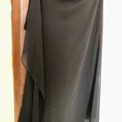 Vintage Silk Skirt Black, Like New, Valentina Kuwait