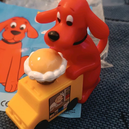 Clifford toy like new with bag and Goodys leaflet
