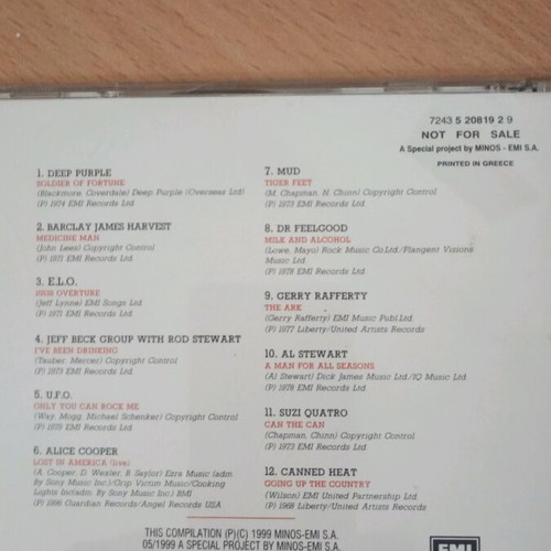 Rock Dynamite CD used, rock selection