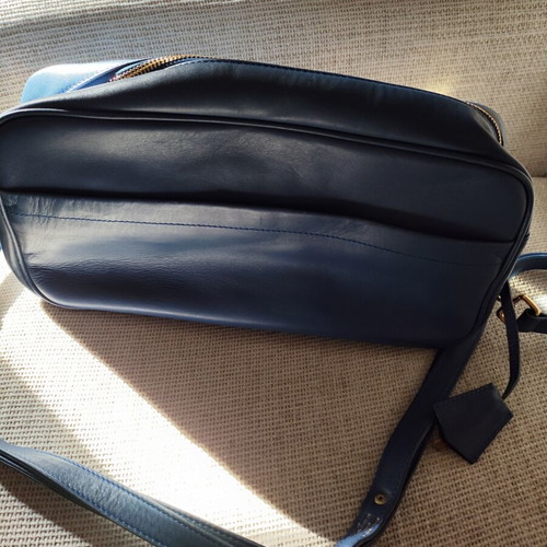 Louis Vuitton Flight Paname Take Off Crossbody Bag used, blue leather