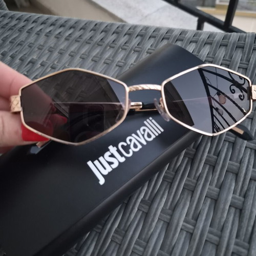 Just Cavalli sunglasses with gold metal frame