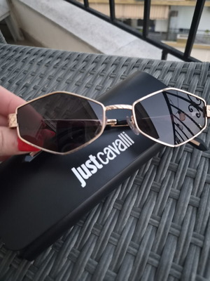 Just Cavalli sunglasses with gold metal frame