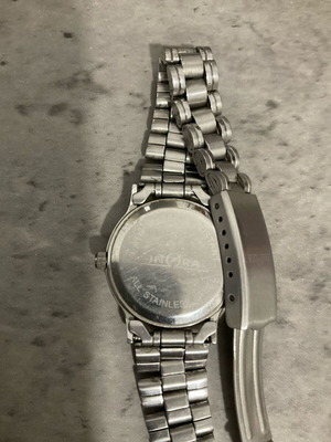 Inora women's watch with bracelet like new, silver