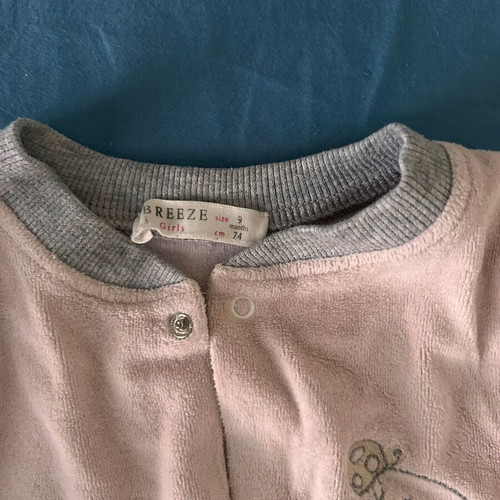 Baby clothing set 9 months like new with pajamas and outdoor wear