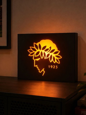 Olympiacos Neon Crest Light new LED decor